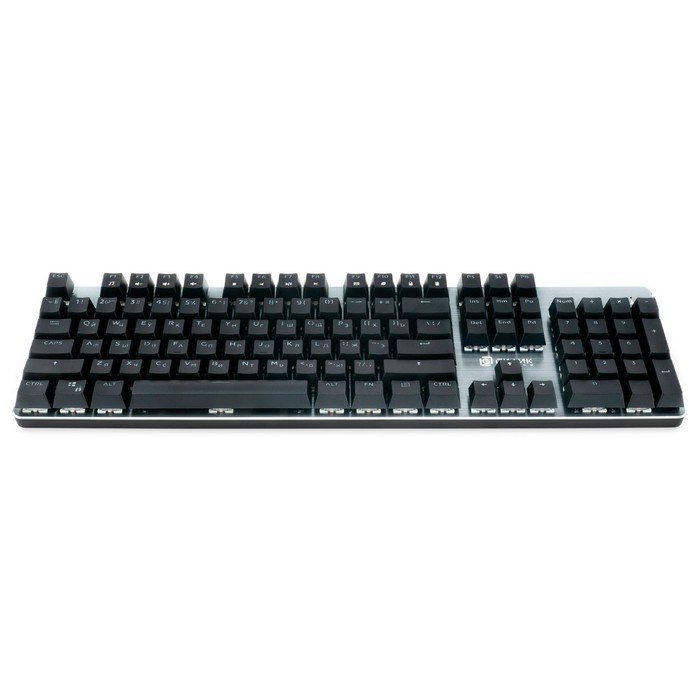 Клавиатура Оклик 970G Dark Knight механическая черный/серебристый USB for gamer LED - фото 51422341