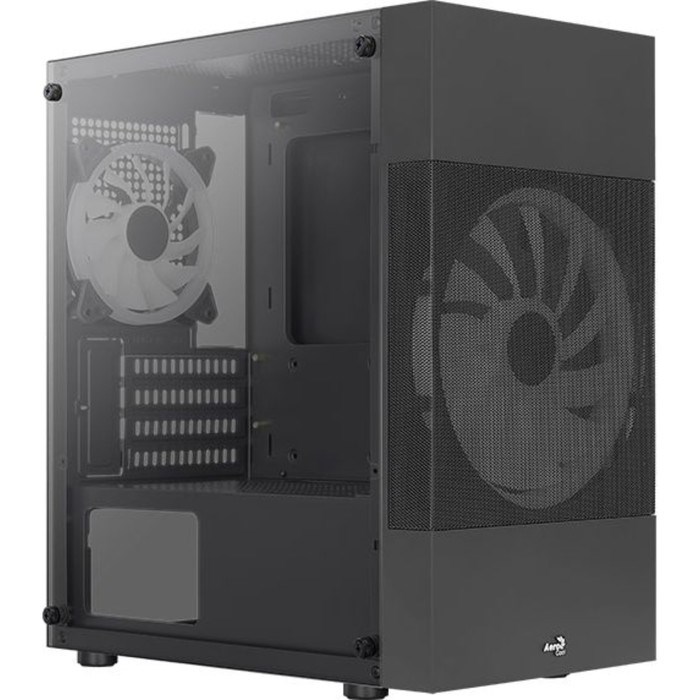 Корпус Aerocool Atomic Lite-G-BK-v2 черный без БП mATX 6x120mm 2x140mm 1xUSB2.0 2xUSB3.0 aud   10045 - фото 51422393