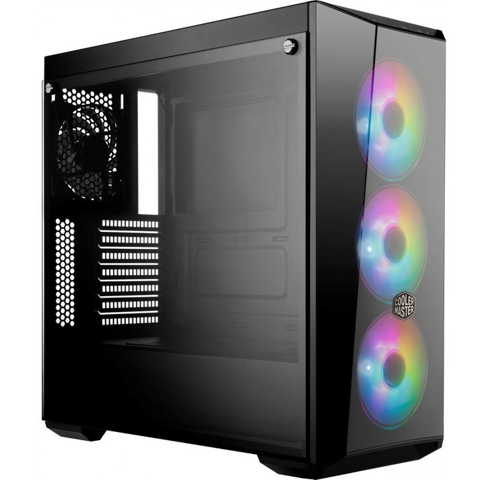 Корпус Cooler Master MasterBox Lite 5 ARGB, W/O controller черный без БП ATX 3x120mm 2x140mm   10045 - фото 51422413