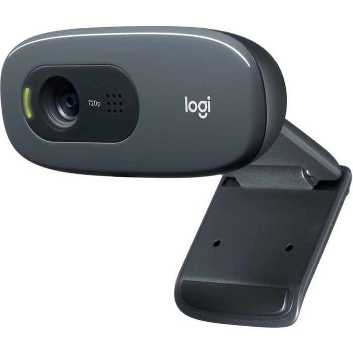 Камера Web Logitech HD Webcam C270 черный 0.9Mpix (1280x720) USB2.0 с микрофоном (960-001063   10045 - фото 51422508