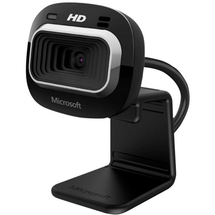 Камера Web Microsoft LifeCam HD-3000 черный (1280x720) USB2.0 с микрофоном для ноутбука (T3H   10045 - фото 51422519