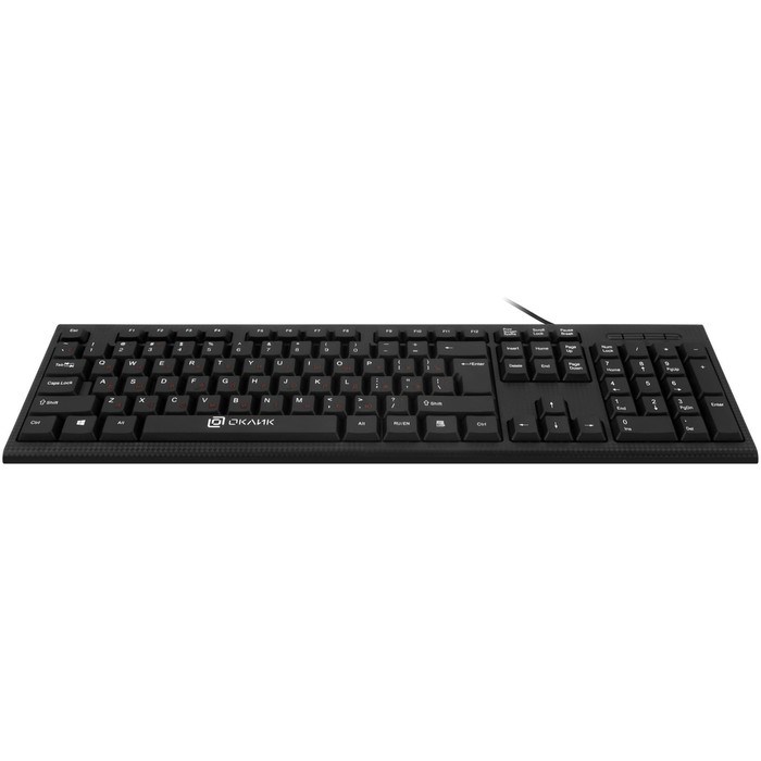 Клавиатура + мышь Оклик 620M клав:черный мышь:черный USB (475652) - фото 51422960
