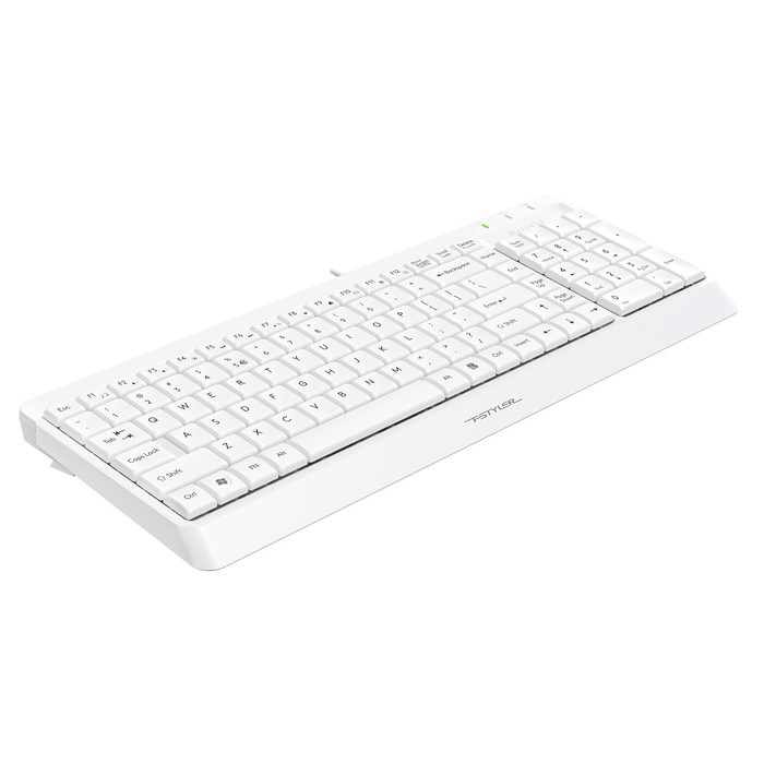 Клавиатура A4Tech Fstyler FK15 белый USB (FK15 WHITE) - фото 51423149