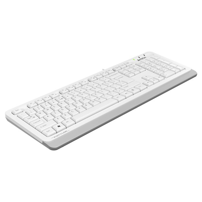 Клавиатура A4Tech Fstyler FKS10 белый/серый USB - фото 51423192