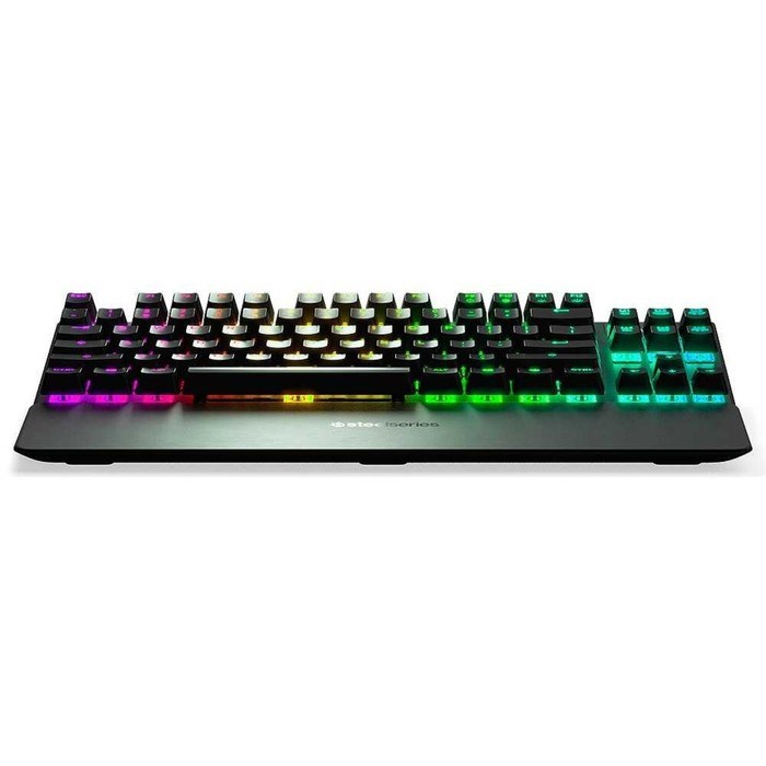 Клавиатура Steelseries Apex Pro TKL механическая черный USB for gamer LED (подставка для зап   10046 - фото 51423606