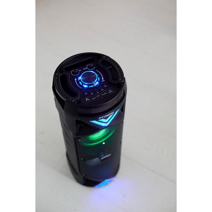 Минисистема Hyundai H-MC180 черный 80Вт FM USB BT SD/MMC - фото 51423850 Минисистема Hyundai H-MC180 черный 80Вт FM USB BT SD/MMC - фото 51423850