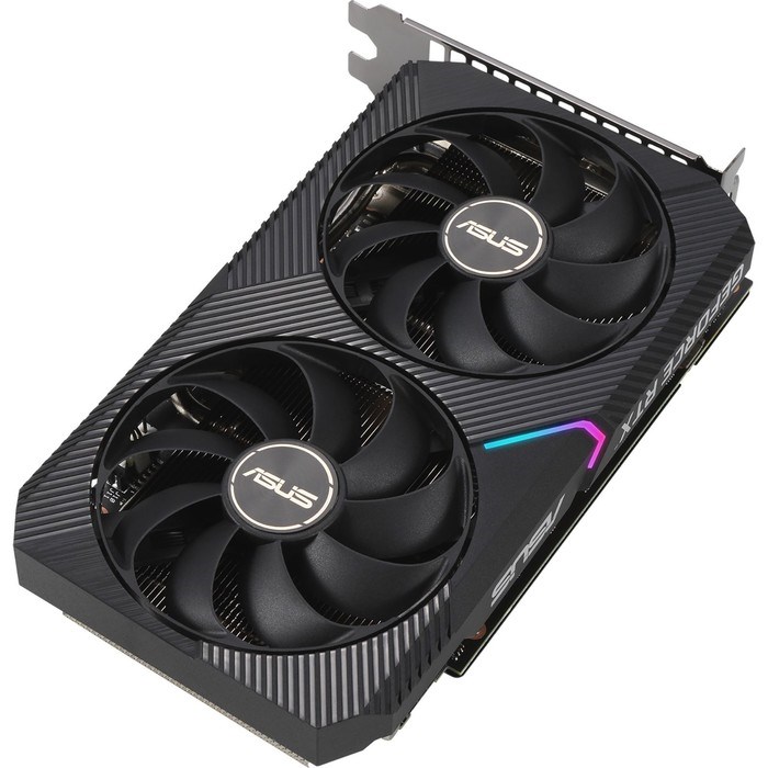 Видеокарта Asus PCI-E 4.0 DUAL-RTX3060-O8G NVIDIA GeForce RTX 3060 8192Mb 128 GDDR6 1837/150   10044 - фото 51423907