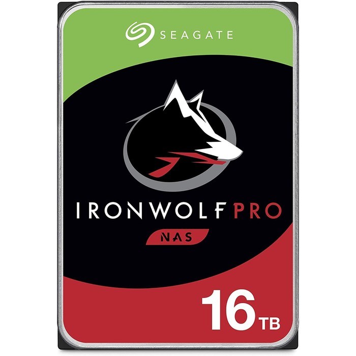 Жесткий диск Seagate SATA-III 16TB ST16000NE000 NAS Ironwolf Pro (7200rpm) 256Mb 3.5" - фото 51423928