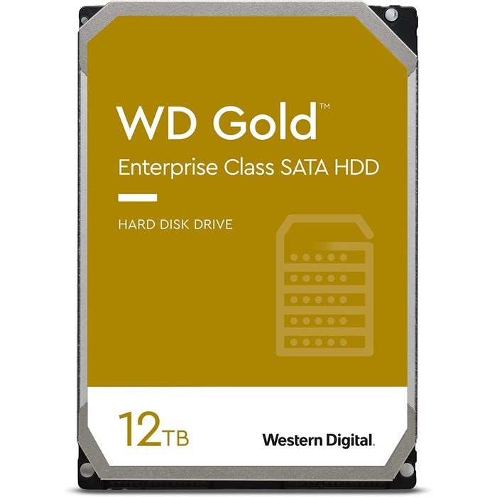 Жесткий диск WD SATA-III 12TB WD121KRYZ Server Gold (7200rpm) 256Mb 3.5" - фото 51423932