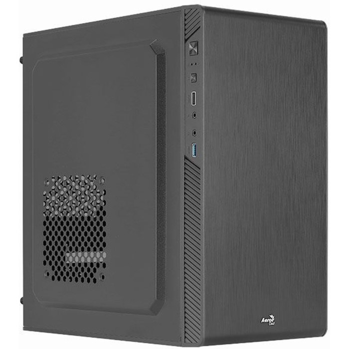 Корпус Aerocool CS-106-S-BK-v1 черный без БП mATX 4x120mm 1xUSB2.0 1xUSB3.0 audio - фото 51423942