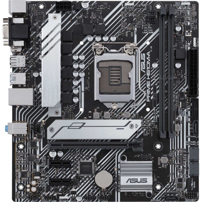 Материнская плата Asus PRIME H510M-A Soc-1200 Intel H510 2xDDR4 mATX AC`97 8ch(7.1) GbLAN+VG   10044 - фото 51423961