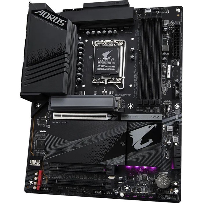 Материнская плата Gigabyte Z790 AORUS ELITE DDR4 Soc-1700 Intel Z790 4xDDR4 ATX AC`97 8ch(7.   10044 - фото 51424025