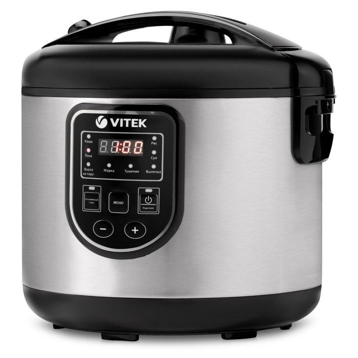 Мультиварка Vitek VT-4278 BK, 900 Вт, 5 л, 8 программ, двухслойное тефлоновое покрытие - фото 51425293