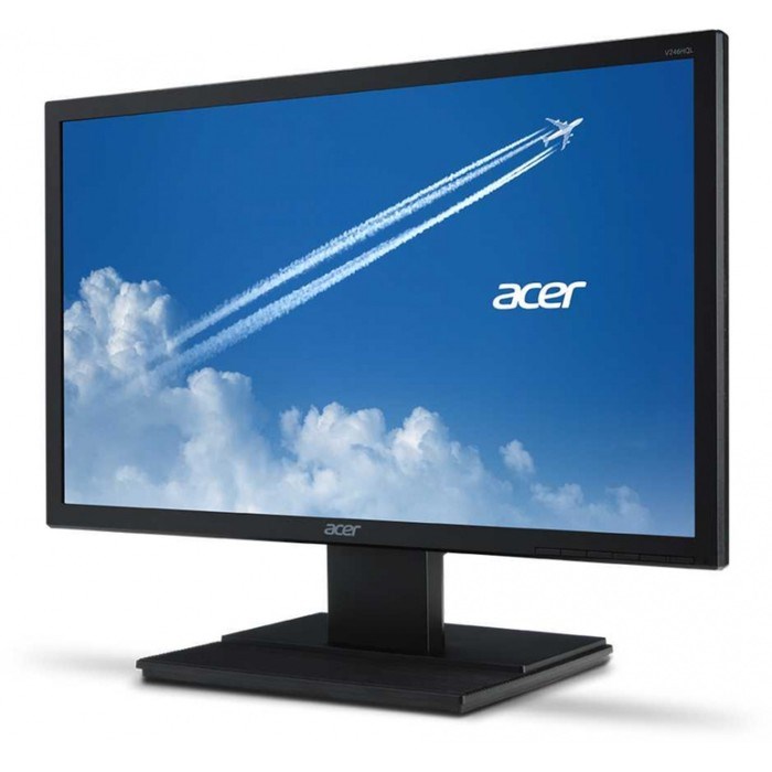 Монитор Acer 23.6" V246HQLbi черный VA LED 16:9 HDMI матовая 250cd 178гр/178гр 1920x1080 60H   10046 - фото 51425618