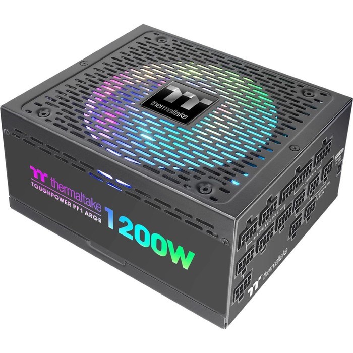 Блок питания Thermaltake ATX 1200W Toughpower PF1 ARGB 80+ platinum 24+2x(4+4) pin APFC 140m   10044 - фото 51425690