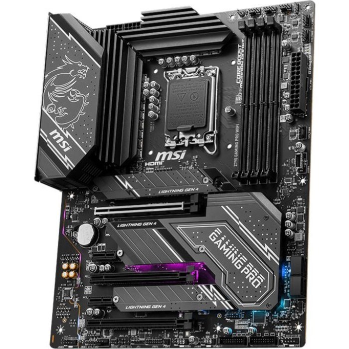 Материнская плата MSI Z790 GAMING PRO WIFI Soc-1700 Intel Z790 4xDDR5 ATX AC`97 8ch(7.1) 1 x   10044 - фото 51425740