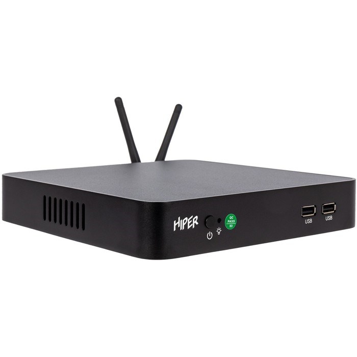 Неттоп Hiper M8 Cel J4125 (2) UHDG 600 Free DOS GbitEth WiFi BT 65W черный (T7I24CL442) - фото 51425774