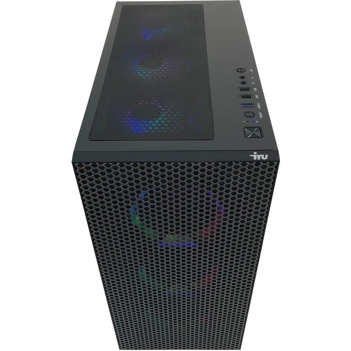 Компьютер IRU Game 710Z6GP MT, Core i9 12900F, 32Гб, SSD 1 Тб, RTX3090 24Gb , FDos, чёрный - фото 51426155