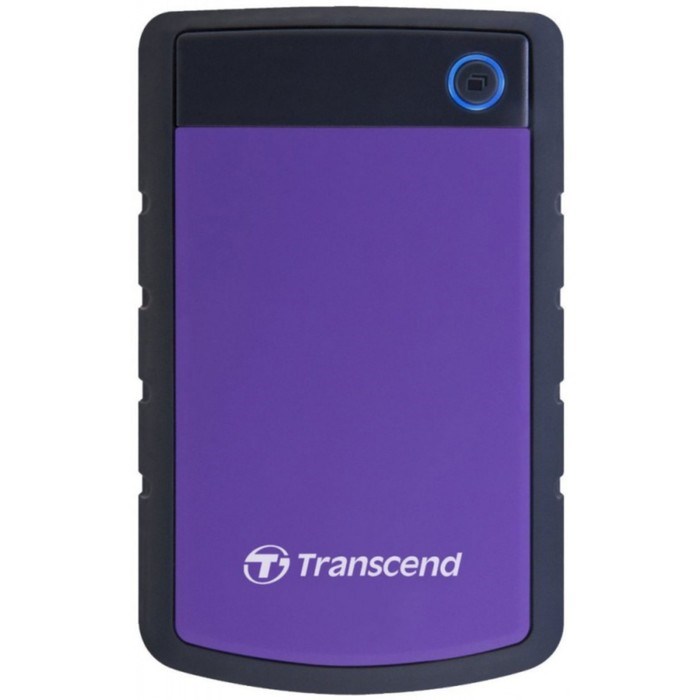 Внешний жесткий диск Transcend TS4TSJ25H3P StoreJet 25H3, 4 Тб, USB 3.0, 2.5", фиолетовый - фото 51426289