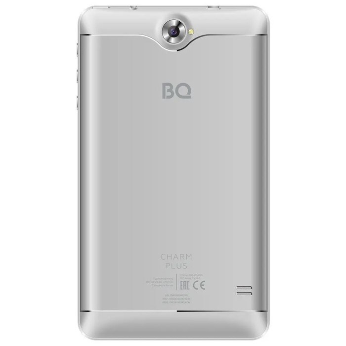 Планшет BQ 7040G Charm Plus, 7", IPS, 1280х800, 2Гб, 16Гб, 2Мп, 2800мАч, серебристый - фото 51426566