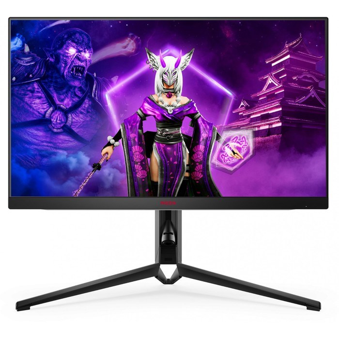 Монитор AOC 27" Agon Pro AG274QZM черный/красный IPS LED 1ms 16:9 HDMI M/M матовая HAS Piv 7   10046 - фото 51426673