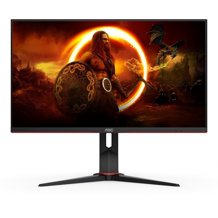 Монитор AOC 28" Gaming U28G2XU2 черный/красный IPS LED 1ms 16:9 HDMI M/M матовая HAS Piv 370   10046 - фото 51426731