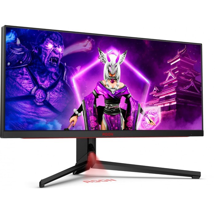 Монитор AOC 34" Agon Pro AG344UXM черный/красный IPS LED 21:9 HDMI M/M матовая HAS Piv 1000c   10046 - фото 51426760