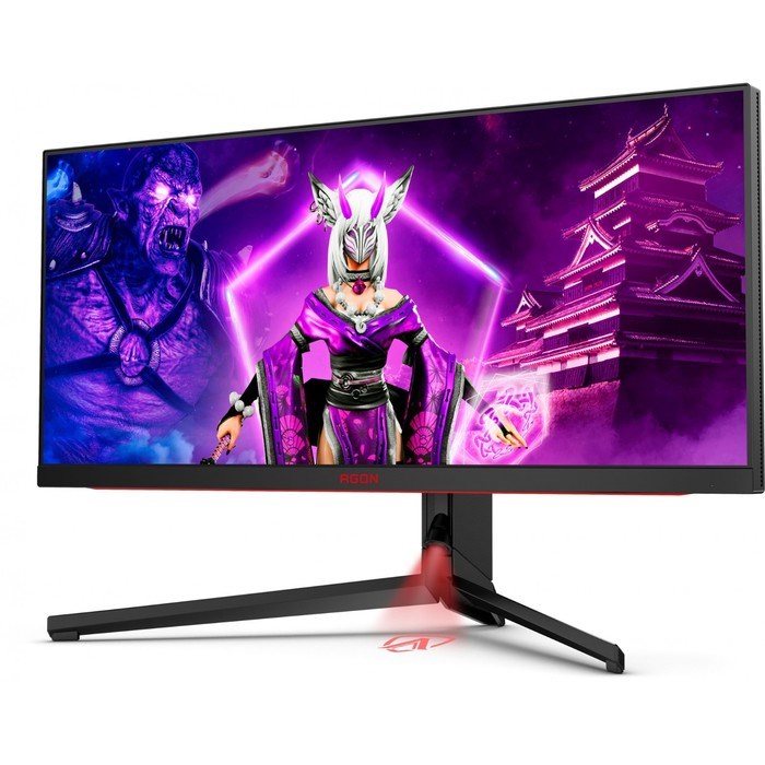 Монитор AOC 34" Agon Pro AG344UXM черный/красный IPS LED 21:9 HDMI M/M матовая HAS Piv 1000c   10046 - фото 51426761