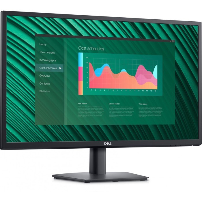 Монитор Dell 27" E2723H черный VA LED 5ms 16:9 матовая 300cd 178гр/178гр 1920x1080 60Hz VGA   100463 - фото 51427075