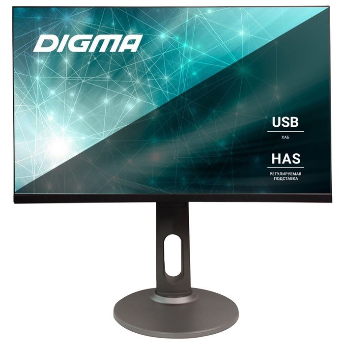 Монитор Digma 23.8" DM-MONB2408 черный IPS LED 5ms 16:9 HDMI M/M матовая HAS Piv 250cd 178гр   10046 - фото 51427130