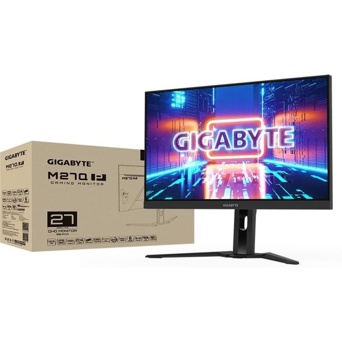 Монитор Gigabyte 27" M27Q P черный IPS LED 0.5ms 16:9 HDMI M/M матовая HAS 400cd 178гр/178гр   10046 - фото 51427252