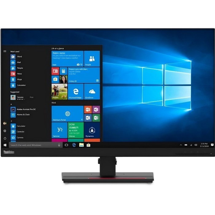 Монитор Lenovo 27" T27h-2L черный IPS LED 4ms 16:9 HDMI матовая HAS Piv 350cd 178гр/178гр 25   10046 - фото 51427607