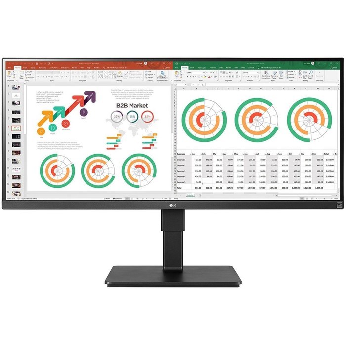 Монитор LG 34" UltraWide 34BN770-B черный IPS LED 21:9 HDMI M/M матовая HAS Piv 350cd 178гр/   10046 - фото 51427773