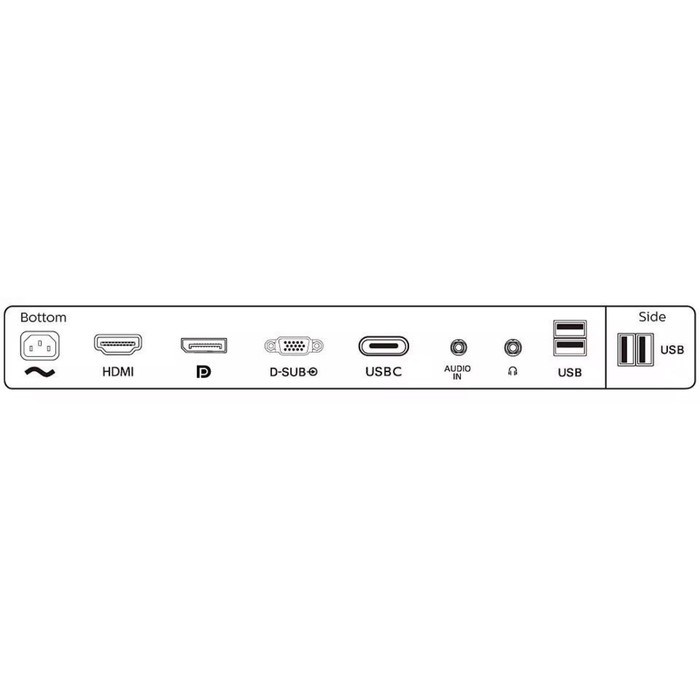 Монитор Philips 23.8" 243B9 черный IPS LED 4ms 16:9 HDMI M/M матовая HAS Piv 1000:1 250cd 17   10046 - фото 51427893