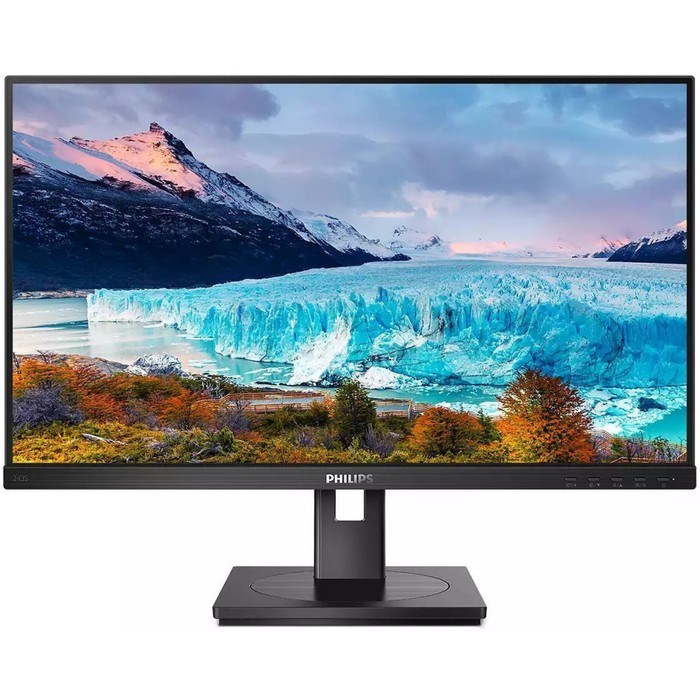 Монитор Philips 23.8" 243S1 черный IPS LED 16:9 HDMI M/M матовая HAS Piv 300cd 178гр/178гр 1   10046 - фото 51427900