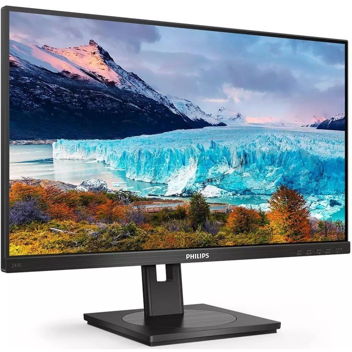 Монитор Philips 23.8" 243S1 черный IPS LED 16:9 HDMI M/M матовая HAS Piv 300cd 178гр/178гр 1   10046 - фото 51427901