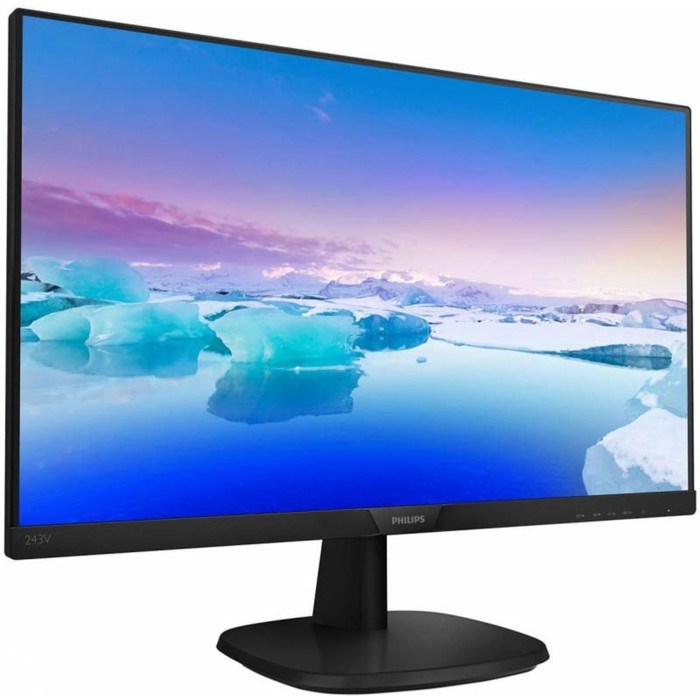 Монитор Philips 23.8" 243V7QDSB (00/01) черный IPS LED 16:9 DVI HDMI матовая 250cd 1920x1080   10046 - фото 51427907