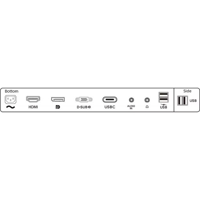 Монитор Philips 27" 273B9/00 черный IPS LED 16:9 HDMI M/M матовая HAS Piv 250cd 178гр/178гр   100465 - фото 51427926