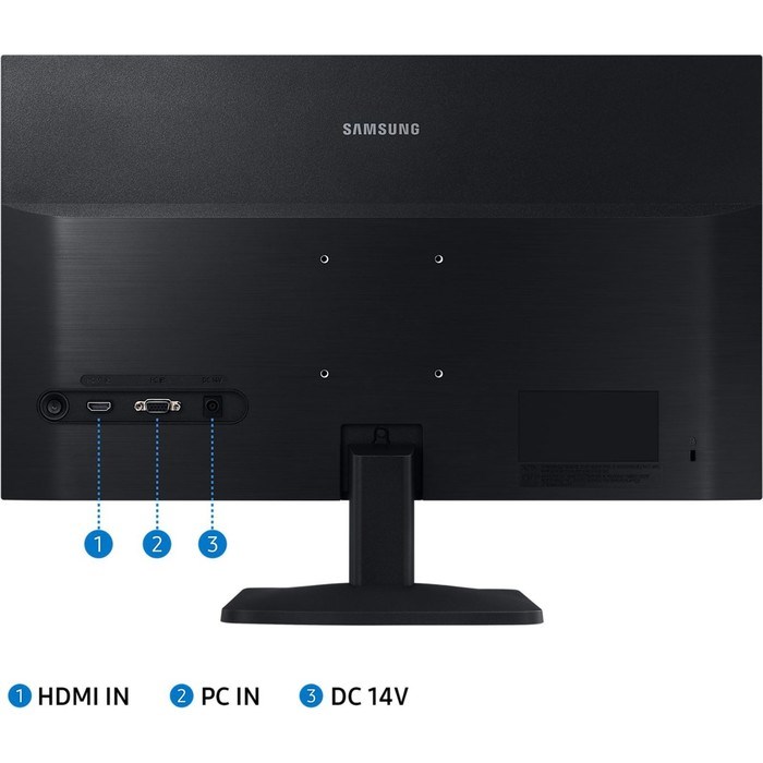 Монитор Samsung 24" S24A336N черный VA LED 16:9 HDMI матовая 250cd 178гр/178гр 1920x1080 60H   10046 - фото 51428059