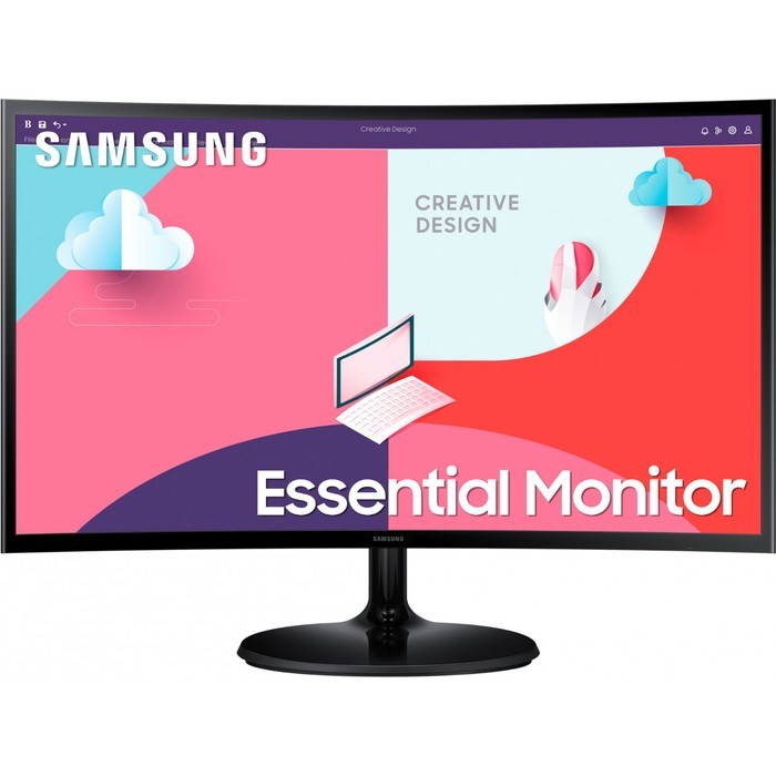 Монитор Samsung 27" S27C360EAI черный VA LED 16:9 HDMI полуматовая 250cd 178гр/178гр 1920x10   10046 - фото 51428091