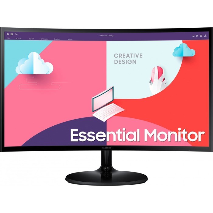 Монитор Samsung 27" S27C360EAI черный VA LED 16:9 HDMI полуматовая 250cd 178гр/178гр 1920x10   10046 - фото 51428092