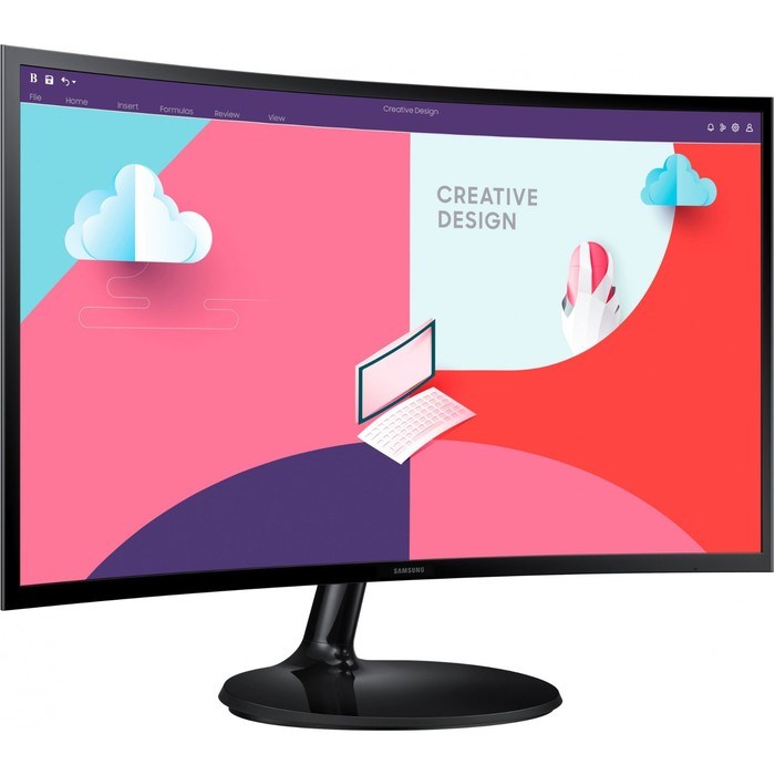 Монитор Samsung 27" S27C360EAI черный VA LED 16:9 HDMI полуматовая 250cd 178гр/178гр 1920x10   10046 - фото 51428093