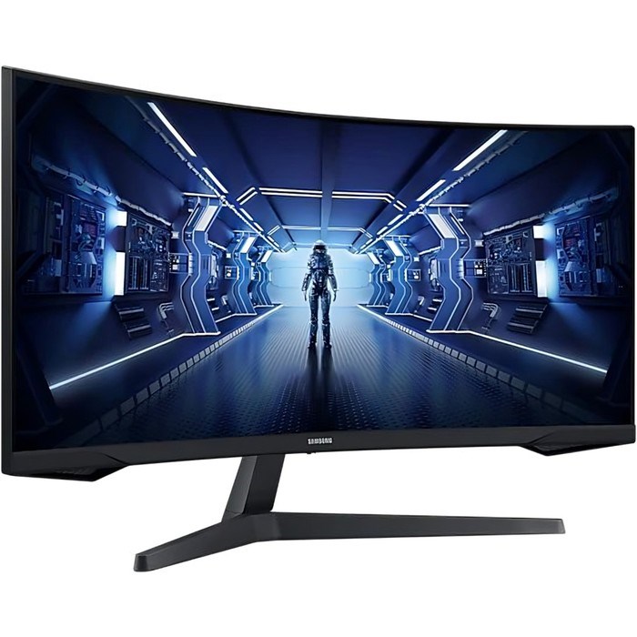 Монитор Samsung 34" Odyssey G5 C34G55TWWI черный VA LED 1ms 21:9 HDMI матовая 250cd 178гр/17   10046 - фото 51428113