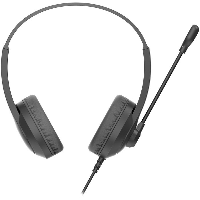 Наушники с микрофоном A4Tech Fstyler FH100i черный 1.8м накладные оголовье (FH100I (STONE BL   10046 - фото 51428195