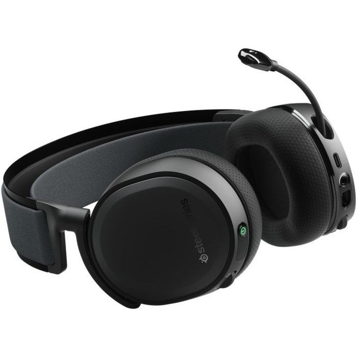 Наушники с микрофоном Steelseries Arctis 7+ черный мониторные Radio оголовье (61470) - фото 51428764