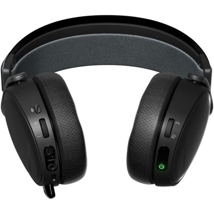 Наушники с микрофоном Steelseries Arctis 7+ черный мониторные Radio оголовье (61470) - фото 51428766