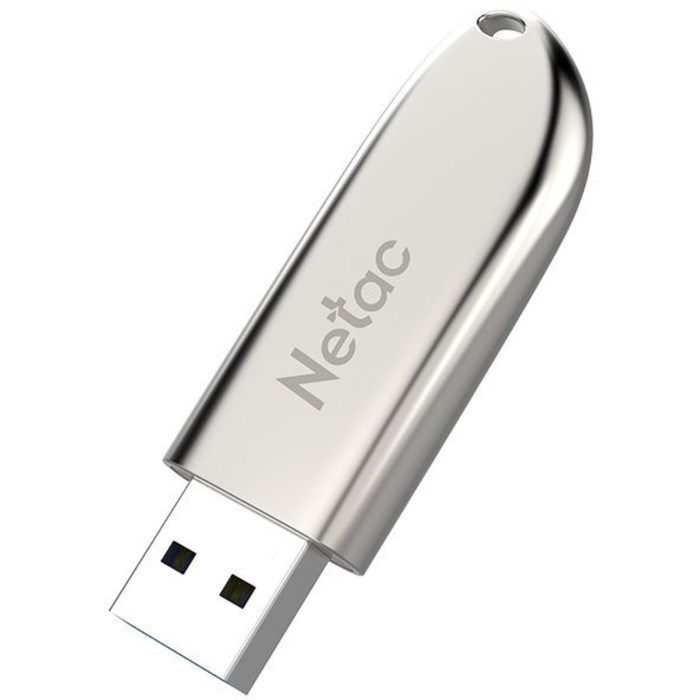 Флеш Диск Netac 128GB U352 NT03U352N-128G-30PN USB3.0 серебристый - фото 51428931