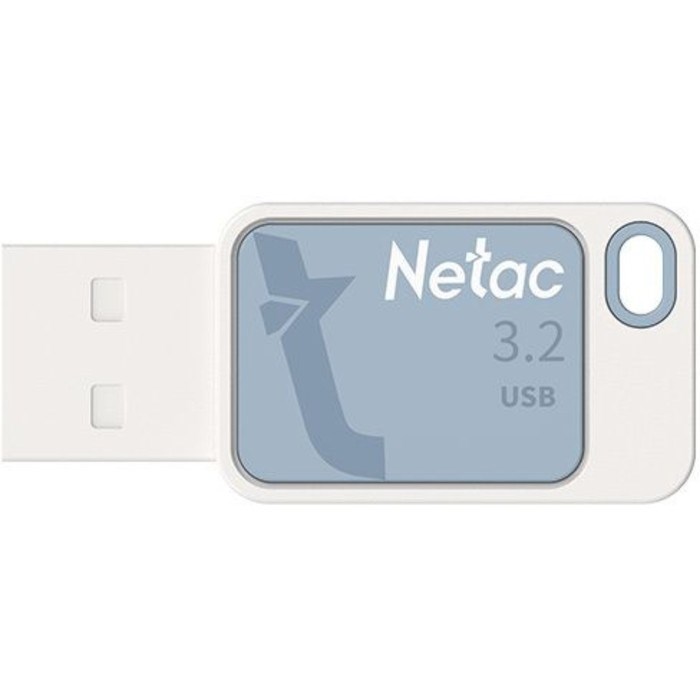 Флеш Диск Netac 64GB UA31 NT03UA31N-064G-32BL USB3.2 синий - фото 51428943