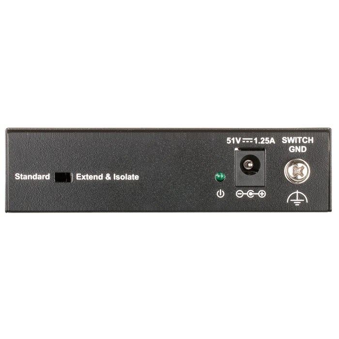 Коммутатор D-Link DSS-100E-6P/A1A 6x100Mb 4PoE+ 55W неуправляемый - фото 51429030