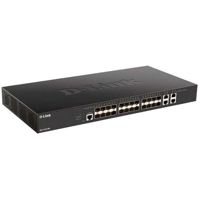 Коммутатор D-Link DXS-1210-28S DXS-1210-28S/A1A 4x10G 24SFP+ настраиваемый - фото 51429038